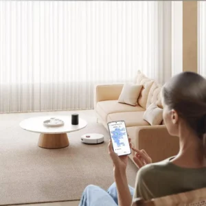 Aspirador Robô S40 70w Hepa Controle Por App Xiaomi Branco - Imagem 3