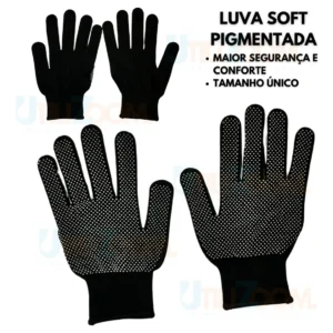 Kit Jogo Jardinagem Jardim Pá Tesoura Poda Luva 5 Peças - Imagem 5