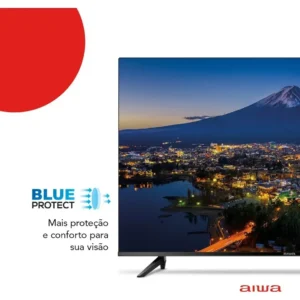 Smart TV AIWA 32” Android HD Borda Ultrafina HDR10 Dolby Áudio AWS-TV-32-BL-02-A - Imagem 5