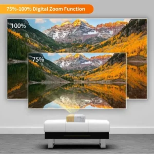 Para W Mini Tv Portátil Projetor 4k Mini Tv Portátil . - Imagem 2