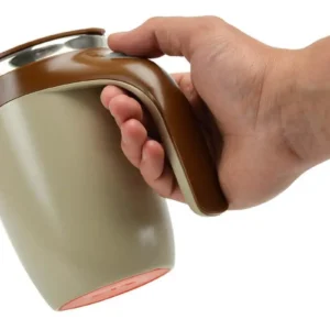 Copo Caneca Mixer Elétrica Mistura 400ml Com Tampa - Imagem 5