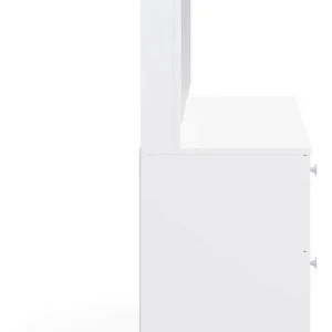 Penteadeira Ditália 7 Gavetas Pe-80 Branco Uv Acetinado - Imagem 7