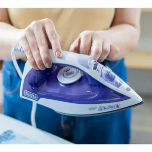 Ferro De Passar Roupa À Seco Ou Vapor Black Decker Fx1050 Lavanda - Imagem 5