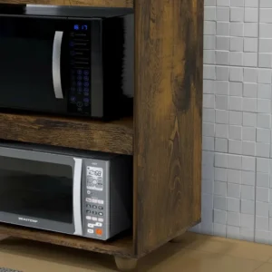 Balcão de Cozinha Turim 5 Bocas Kaiki Ypê com Recorte para Cooktop - Imagem 4