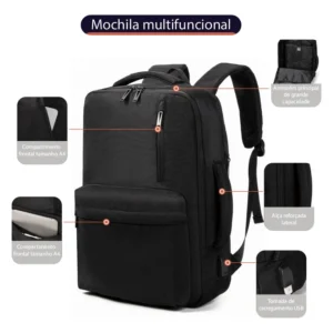 Mochila Resistente À Água E Reforçada Para Viagens Feminina - Imagem 5