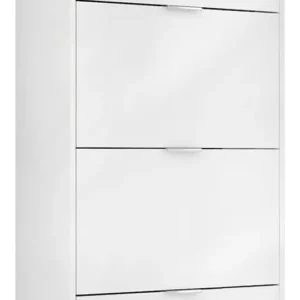 Sapateira Safira 4 Portas Quarta Divisão Móveis Cor Branco - Imagem 7