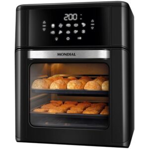 Air Fryer Mondial Forno Oven AFON-12L-FB Preta 12L - Imagem 1