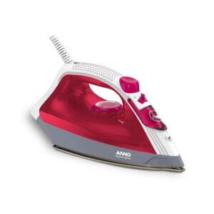 Ferro De Passar a Vapor Elétrico Arno Steamgliss Base Ampla Cerâmica, Ponta de Precisão, Com Reservatório de Água 230mL, 5 Temperaturas, 1200W FSGC - Imagem 2