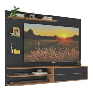 Painel Linea para TV até 65 Polegadas 1 Porta e Prateleiras Multimóveis MP1064 - Imagem 2