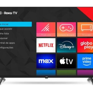 Smart TV 50" AOC 4K DLED 50U7045/78G Roku TV Quad Core 3 HDMI - Imagem 2