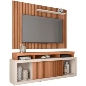 Rack para TV até 70" com Painel 2 Portas Caemmun Aegon - Imagem 5