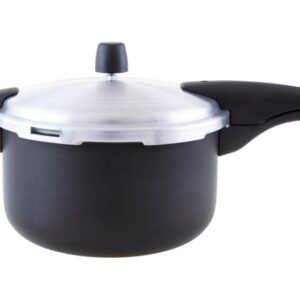 Panela de Pressão Tramontina Antiaderente 6L Preto e Prata Vancouver Effect - Imagem 3