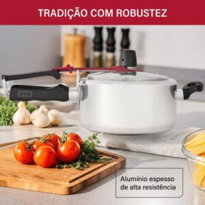 Panela de Pressão Clock 3L Prata Original+ - Imagem 4