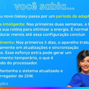 Smartphone Samsung Galaxy A26 256GB 5G 8GB RAM Branco 6.7" Câm. 50MP + 8MP + 2MP + Selfie 13MP - Imagem 2
