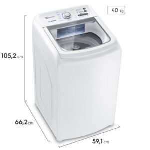 Máquina de Lavar Electrolux 13kg Branca Essential Care com Cesto Inox e Jet&Clean (LED13) - Imagem 3
