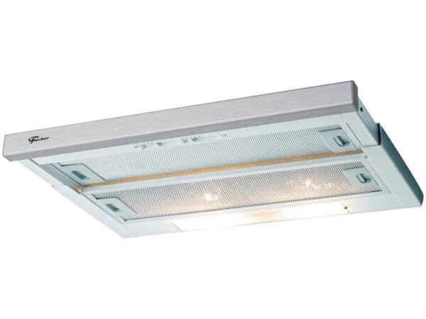 Depurador Slim 220v Branco com Inox 60cm Fischer