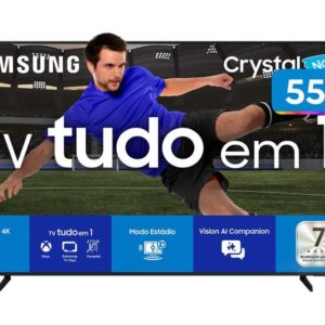 Smart TV 55" Samsung 4K UHD Crystal UHD UN55U8600FGXZD Tizen Bixby 3 HDMI - Imagem 1