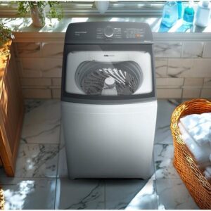 Lavadora de Roupas Brastemp 15kg Cesto Inox 12 Programas de Lavagem Branca BWF15AB - Imagem 3