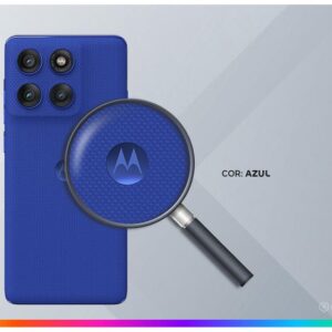 Smartphone Motorola Edge 60 Pro 256GB Azul 5G 24GB RAM 6,7" Câm. Tripla + Selfie 50MP - Imagem 3
