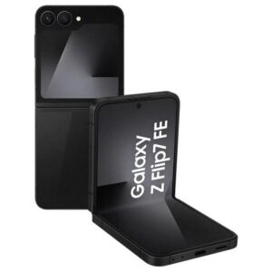 Smartphone Samsung Galaxy Z Flip7 FE 128GB Preto 5G 8GB RAM Tela 6,7" Câm. Dupla de 50MP Galaxy AI - Imagem 1