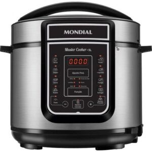 Panela de Pressão Elétrica Digital Mondial 5L 900W Digital Master Cooker PE-38 - Imagem 1