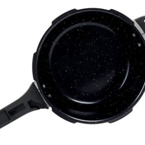 Panela de Pressão Brinox 4,2L Preta Fechamento Externo Ceramic Life Pressure - Imagem 4
