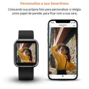 Relógio Smart Watch Digital D20 Masculino / Feminino + Fone Bluetooth Sem Fio - 01Smart - Imagem 2