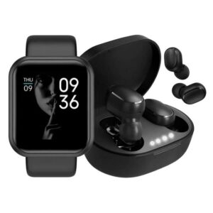 Relógio Smart Watch Digital D20 Masculino / Feminino + Fone Bluetooth Sem Fio - 01Smart - Imagem 1