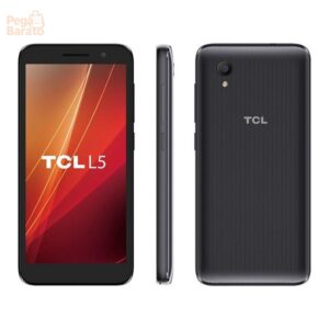 Smartphone TCL L5 16GB Preto 4G Quad-Core 1GB RAM Tela 5” Câm. 8MP + Selfie 5M - Imagem 1