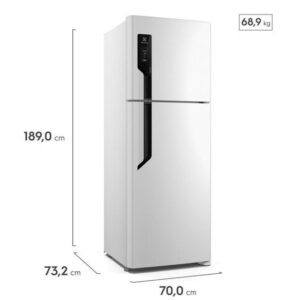 Geladeira/Refrigerador Electrolux Frost Free Duplex Branco 481L Efficient - Imagem 2