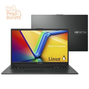 Notebook ASUS Vivobook Go 15 E1504FA-NJ1288 AMD Ryzen 5 7520U 16GB RAM SSD 15,6" Full HD Linux 90NB0ZR2-M028N0 - Imagem 1