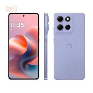 Smartphone Motorola Moto g86 512GB 5G 12GB+12GB RAM Boost Inteligente Lilás 6,7" Câm. Dupla + Selfie 32MP - Imagem 1