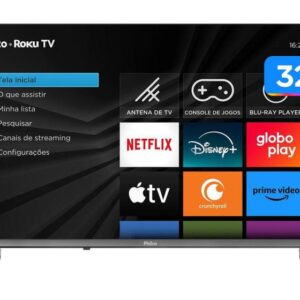 Smart TV 32" Philco HD DLED P32CRB Roku TV 99323127 2026 - Imagem 1