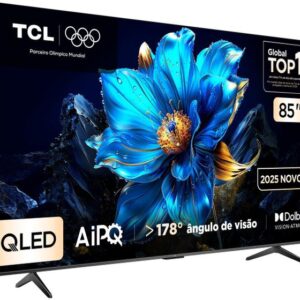 Smart TV 85" TCL 4K UHD QLED 85P7K Google TV AiPQ Google Assistente 3 HDMI 1 USB - Imagem 3
