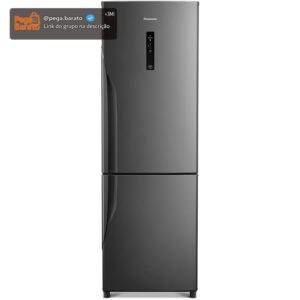 GELADEIRA PANASONIC BB41 TITÂNIO 397L 60CM 220 V - Imagem 1