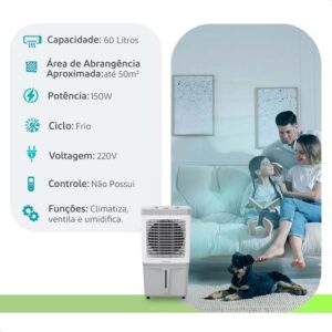 Climatizador - Ventisol - 60 Litros - Nacional Clin 60 Pro - 220V - Imagem 2