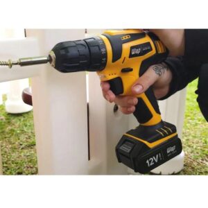 Furadeira e Parafusadeira Wap a Bateria 12V com Maleta 13 Peças BPF 12K3 - Imagem 3