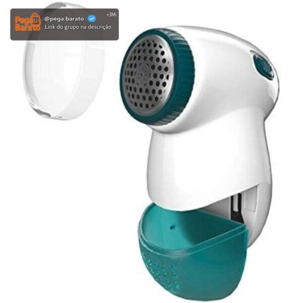 Papa Bolinhas Flash Limp | Portátil, para remoção de bolinhas das roupas, CST0146
