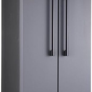 Geladeira Refrigerador HQ Frost Free Side By Side 460 Litros Cinza HQ-460SBSFF (220V) - Imagem 1