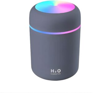 Mini Humidificador Ar Portátil Purificador Usb Colorido U39 (Preto) - Imagem 5