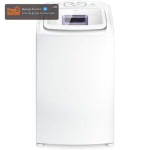 Máquina de Lavar Electrolux 11kg Branca Essential Care Easy Clean Filtro Fiapos 220v LES11 - Imagem 1
