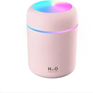 Mini Humidificador Ar Portátil Purificador Usb Colorido U39 (Preto) - Imagem 9