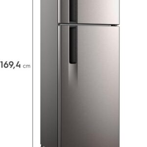 Electrolux Geladeira Electrolux Frost Free 320L Duplex Inox Look (TF38S) 127V - Imagem 2