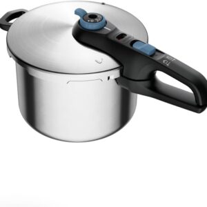 Panela de Pressão Rochedo Inox 6 litros | Trendy, Fechamento Externo, Com Cesta de Vapor - Imagem 4