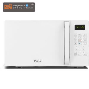 Micro-ondas Philco 20l, Branco, 220v | Pmo23b - Imagem 1