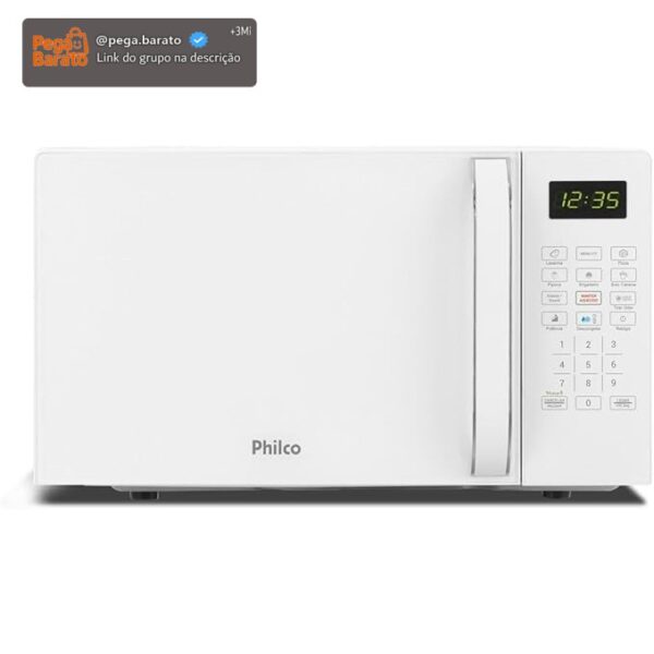 Micro-ondas Philco 20l, Branco, 220v | Pmo23b