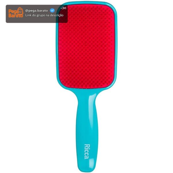 Escova Raquete Ricca Blue | Flex