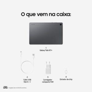 Tablet Samsung Galaxy TAB A11+, 128GB, 6GB RAM | WiFi - Imagem 10
