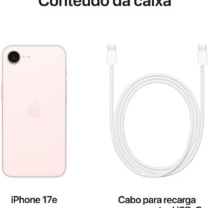 Apple iPhone 17e de 256 GB — Rosa-pálido - Imagem 6