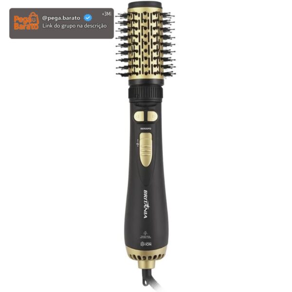 Escova Rotativa Britânia BER20PD 3 Temperaturas 1300W Bivolt